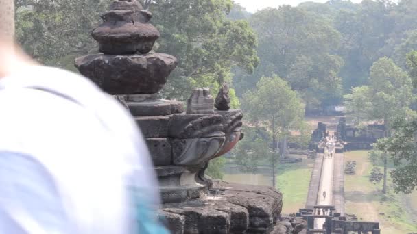 Ναός της Καμπότζης Angkor — Αρχείο Βίντεο