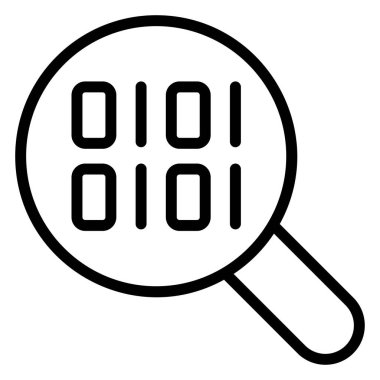 Arama çubuğu simgesi beyaz arkaplanda izole edildi. vektör illüstrasyonu