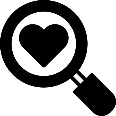 büyütme cam vektör simgesi