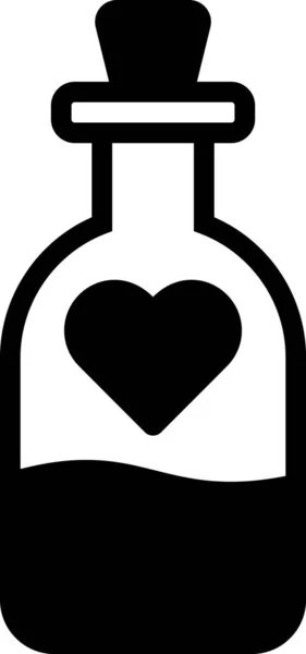 Corazón Línea Vector Icono — Vector de stock