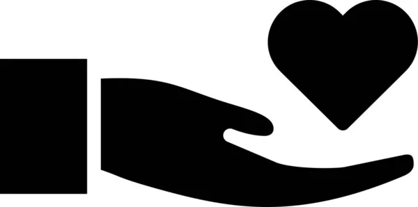 Kalp ikonu vektör illüstrasyonu