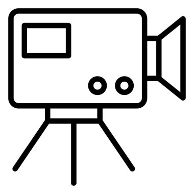 video kamera vektör simgesi