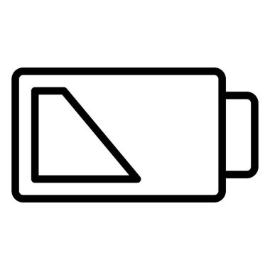 kahve vektörü düz çizgi simgesi.