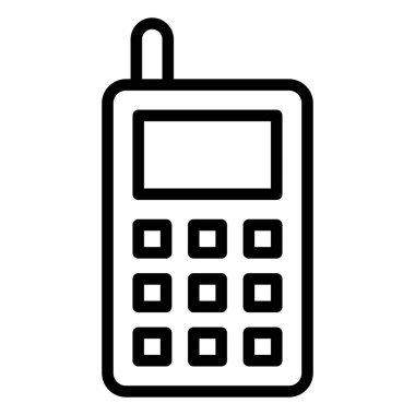 El vektörü çizimi olan hesap makinesi simgesi
