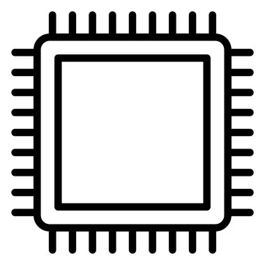 devre kartı vektör simgesi