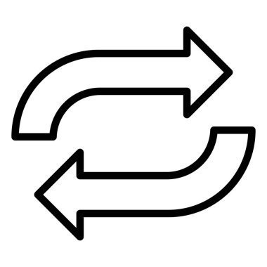 Ok vektör simgesini tazele