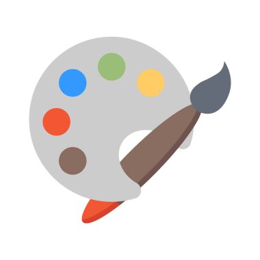 Vektör illüstrasyonu, düz simge ögesi.