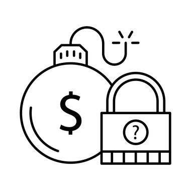 para çantası simgesi vektör illüstrasyon tasarımı