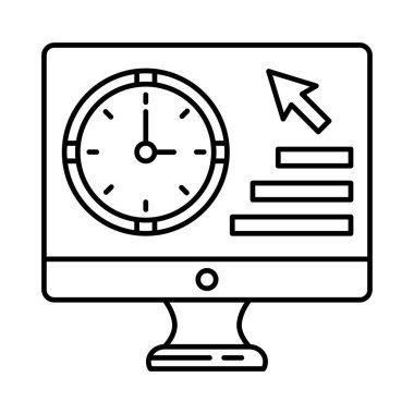 seo modern simgenin vektör illüstrasyon tasarımı