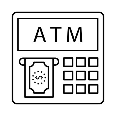 Hesap makinesi simgesinin vektör illüstrasyonu