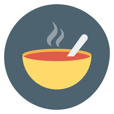 yiyecek ve içecek vektör simgesi