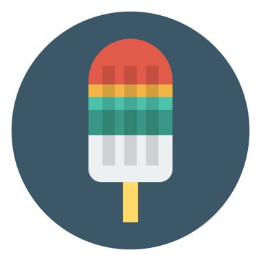 dondurma vektör simgesi