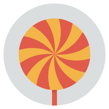 dairesel düz vektör simgesi