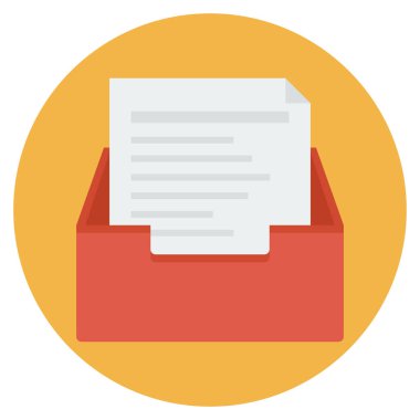 belge dizin vektör simgesi