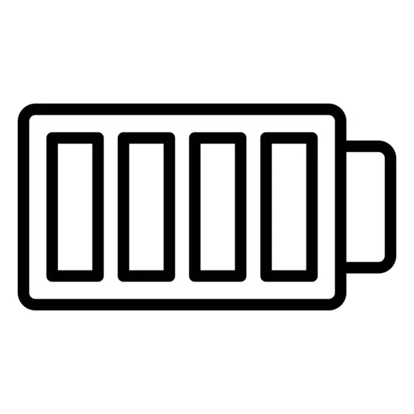 pil çizgisi vektör simgesi