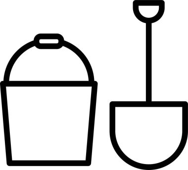 Bilim ve teknoloji çizgi vektör simgesi.