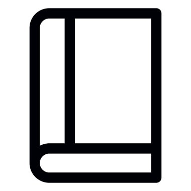 belge düz vektör simgesi.