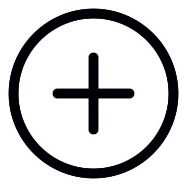 Artı ok simgesi. vektör illüstrasyonu