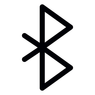 siyah ve beyaz vektör simgesi