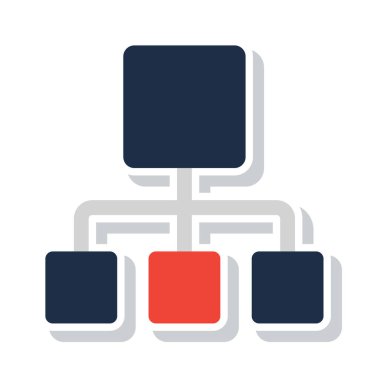 Modern düz tasarım konsept simgesinin vektör çizimi