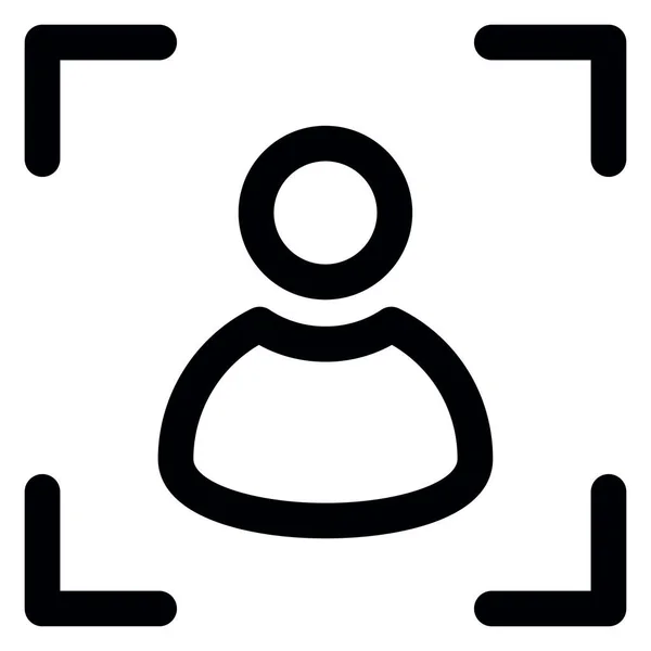 Gebruiker Avatar Vector Pictogram — Stockvector