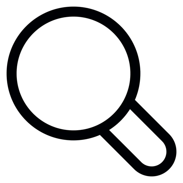 vektör simgesini yakınlaştır. biçim iki renkli düz sembol, mavi ve gri renkler, yuvarlak açılar, beyaz