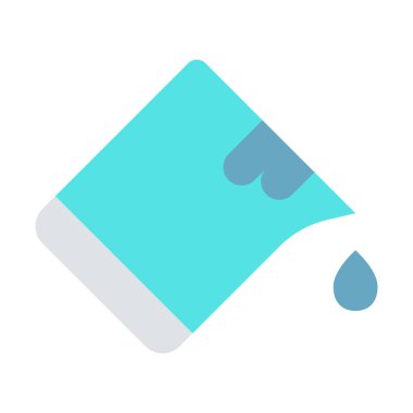 bir mıknatısın düz simgesi