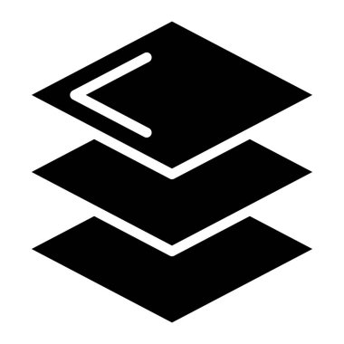 Modern eğitim ikonunun vektör illüstrasyonu