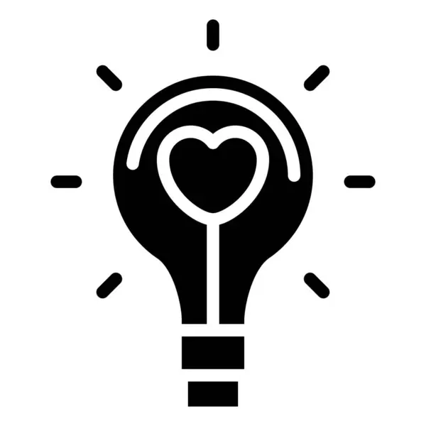 Kalp ikonu vektör illüstrasyonu