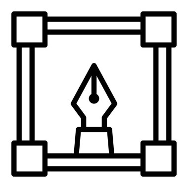 Çizimin vektör illüstrasyonu