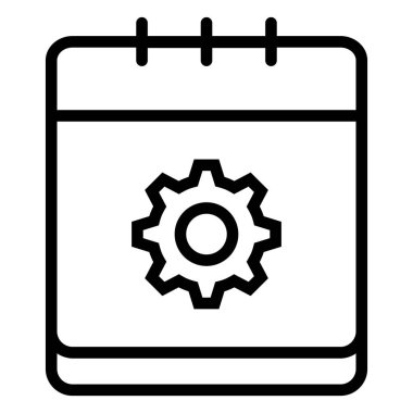 dişlilerin vektör illüstrasyonu