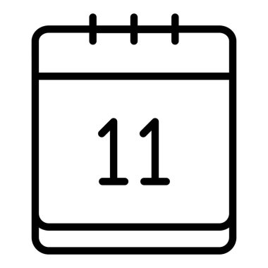 11 vektör illüstrasyonu