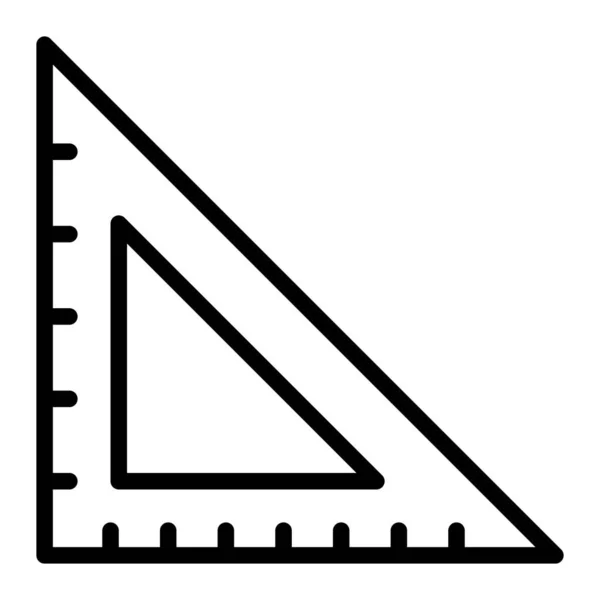Illustration Vectorielle Règle — Image vectorielle