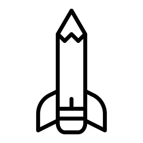 Vektor Illustration Des Bleistifts — Stockvektor