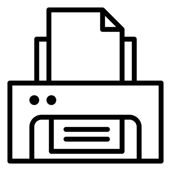Векторна Ілюстрація Принтера — стоковий вектор