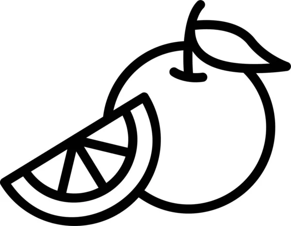 Vektorillustration Äpple — Stock vektor