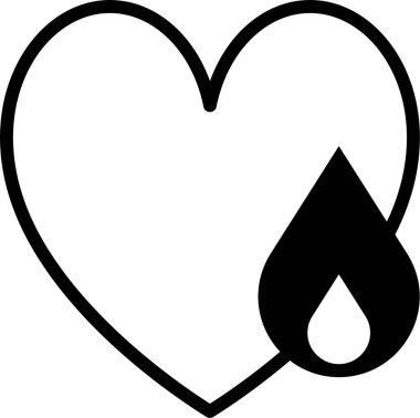 bir kalp illüstrasyonu
