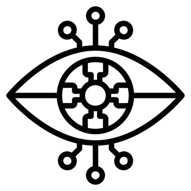 Ağ için bir vektör illüstrasyonu