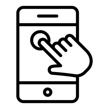 Telefonun vektör illüstrasyonu