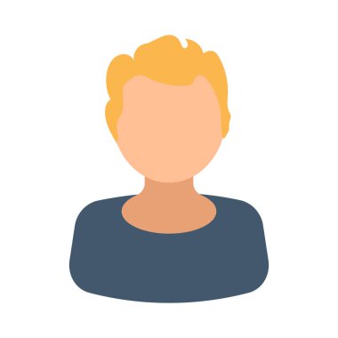 Kadın yüzünün bir vektör çizimi