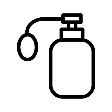 satır vektör simgesi, parfüm 