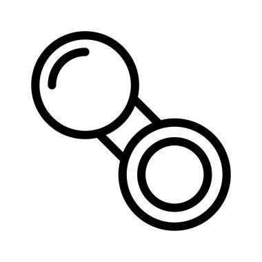 kontakt lenslerin vektör düz simgesi