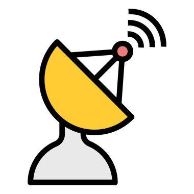 Anten simgesi. vektör tasarım biçimi