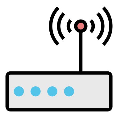 Anten simgesi. vektör tasarım biçimi