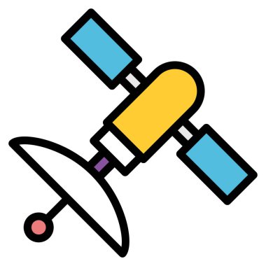 uydu simgesi. vektör tasarım biçimi