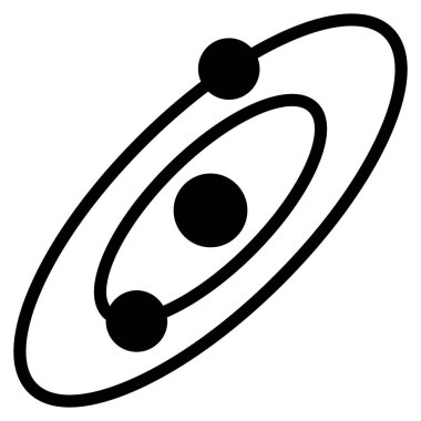 Güneş sistemi vektör illüstrasyonu