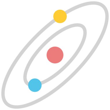 Güneş sistemi vektör illüstrasyonu