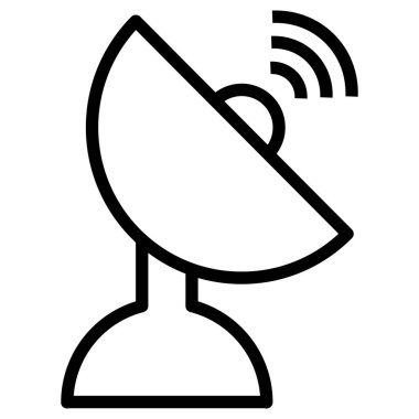 Anten simgesi. vektör tasarım biçimi