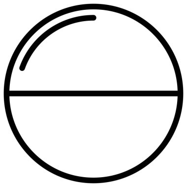 Uzayda gezegenin vektör düzlüğü simgesi