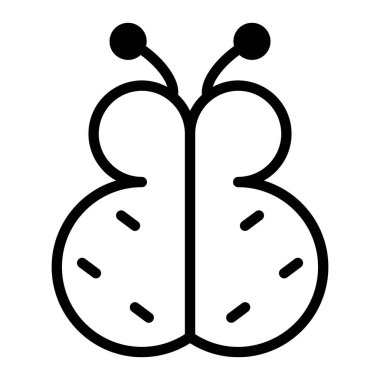 Kelebek oyunu, vektör illüstrasyonu 